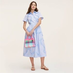 Kate Spade x Target Blue and White Midi Sundress